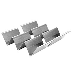 Groovy GRV-1978 Çelik Taco ve Sandviç Standı, 215x10x5 cm, 2 Adet - Biradlı