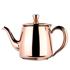 Groovy GRV-254 Steel Coffee and Tea Pot, 550 mm, Copper - Groovy