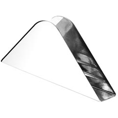 Groovy GRV-404 Üçgen Peçetelik, Gümüş - Groovy