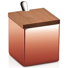 Groovy GRV-68 Single Spice Holder, Square, Copper - Groovy