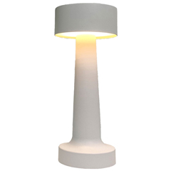 Groovy GRV-810 Rechargeable Table Lamp, 9x21 cm, White - Groovy