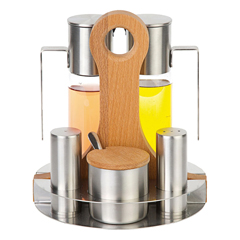 Groovy GRV-818 5-Piece Salt and Pepper Shaker Set, 180 cc - Groovy