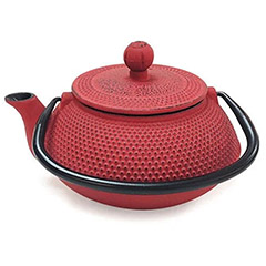 Groovy GRV-TDK-300 Döküm Demlik, 300 cc, Kırmızı - Biradlı