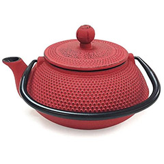 Groovy GRV-TDK-700 Döküm Demlik, 700 cc, Kırmızı - Biradlı