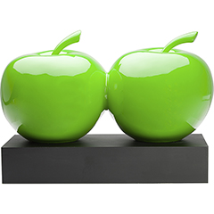 Groovy İkili Dekor Elma, 45x22x31 cm - Groovy