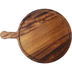Groovy İreko Handle Pizza Presentation Board, 32 cm - Groovy