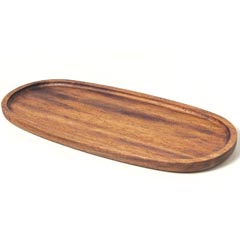 Groovy İreko Oval Sunum Tahtası, 38x16,5x2 cm - Groovy