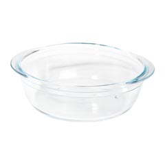 Groovy Isıtıcılı Yemek Servis, Yuvarlak 1,9 Lt, 33x23,6x20,5 cm, Yedek Cam - Groovy