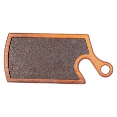 Groovy Cleaver Steak Board with Basalt, 39.5x18x2.4 cm - Groovy