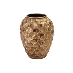 Groovy Metal Decorative Product, 33x33x42.5 cm - Groovy