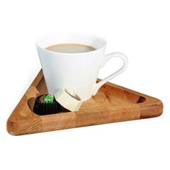 Groovy Nescafe Presentation Triangle Set, 17.5x20 cm - Groovy