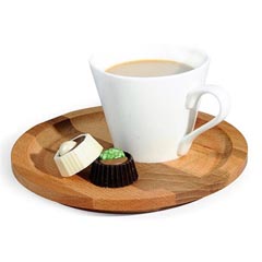 Groovy Nescafe Sunum Yuvarlak Takım, 17 cm - Groovy