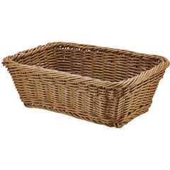 Groovy Plastic Rectangular Basket, 22x16x7 cm - Groovy