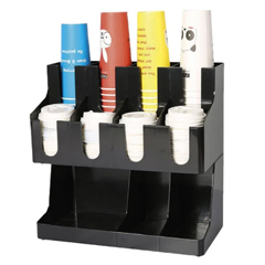 Groovy Plastik Karton Bardak Standı, Organizatör, 41x21x40 cm - Groovy