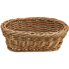 Groovy Plastic Mini Oval Basket, 18x12x6 cm - Groovy