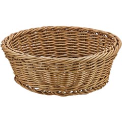 Groovy Plastik Yuvarlak Sepet, 21x21x7 cm - Groovy