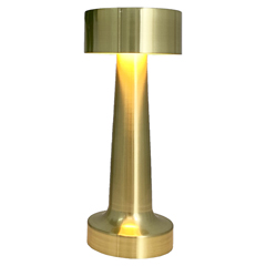 Groovy Rechargeable Table Lamp, 9x21 cm, Gold - Groovy