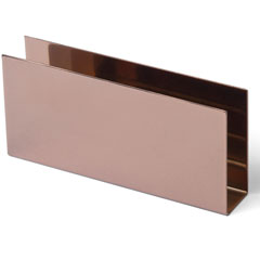 Groovy Rectangular Napkin Holder, Single, Copper - Groovy