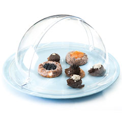 Groovy Renkli Yuvarlak Melamin Tepsili Rolltop, 45x3 cm - Groovy