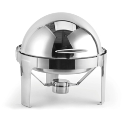 Groovy Rolltop Round Chafing Dish, 6 Lt - Groovy
