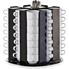 Groovy Rotating Cup Stand, Capacity 56 Pieces - Groovy