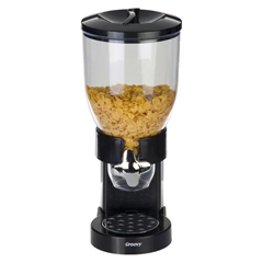 Groovy Single Corn Flakes Dispenser, 3.5 L, Black - Groovy