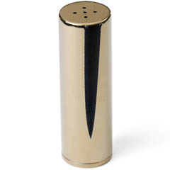 Groovy Single Salt Shaker Round, Gold, 4x12.5 cm - Groovy