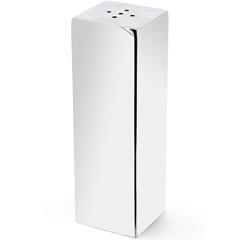 Groovy Single Salt Shaker, Square, Glossy, 4x4x12.5 cm - Groovy