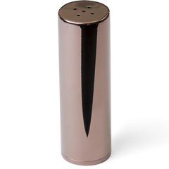Groovy Single Salt Shaker, Thin, Copper - Groovy