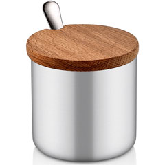 Groovy Single Spice Jar, Round Matte-Glossy - Groovy