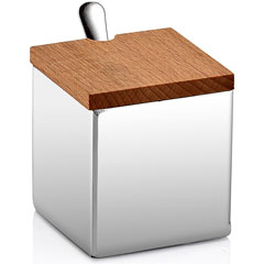 Groovy Single Spice Jar, Square, Matte-Glossy - Groovy