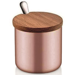Groovy Single Spice Rack, Round, Copper - Groovy