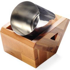 Groovy Single Wooden Spoon Holder - Groovy