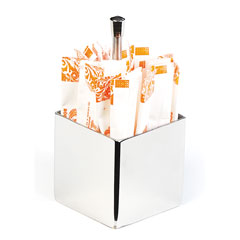 Groovy Square Handled Steel Candy Dish - Groovy