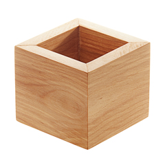 Groovy Square Riser, 15x10 cm - Biradlı