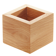 Groovy Square Riser, 25x15 cm - Biradlı