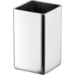 Groovy Square Single Toothpick Holder, Glossy-Matte - Groovy