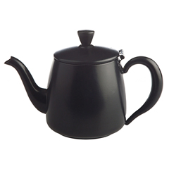 Groovy Steel Coffee and Tea Pot, 550 mm, Black - Groovy