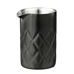 Groovy Steel Mixing Glass, 540 cc, Black - Groovy