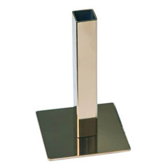 Groovy Steel Square Clove Holder, Gold, 13 cm - Groovy