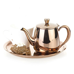 Groovy Tea and Coffee Set, Copper - Groovy