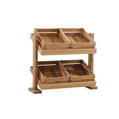 Groovy Two-Tier Open Buffet Presentation, Set of 2 - Groovy