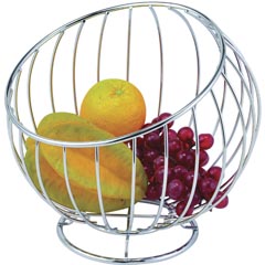 Groovy Wire Fruit Basket, 24x14x21 cm - Groovy