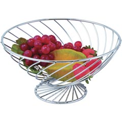 Groovy Wire Fruit Basket, 30x14x16 cm - Groovy