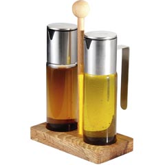 Groovy Wooden Stand 2-piece Oil Set, 180 cc - Groovy