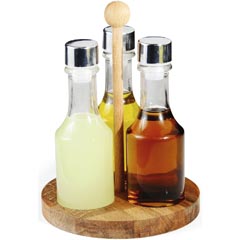 Groovy Wooden Stand 3-piece Oil Set, 130 cc - Groovy