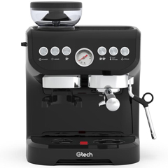 Gtech - Gtech AC-517EC Manuel Espresso Kahve Makinesi,Tek Gruplu, Siyah (1)