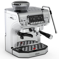 Gtech ST 530ED Dijital Espresso Kahve Makinesi, Tek Gruplu, Gri - 1