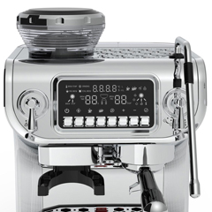 Gtech ST 530ED Dijital Espresso Kahve Makinesi, Tek Gruplu, Gri - 6