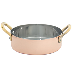 Gurmeaid Egg Pan, Outer Copper, Inner Stainless Steel, 13.5x37.5 cm - Gurmeaid